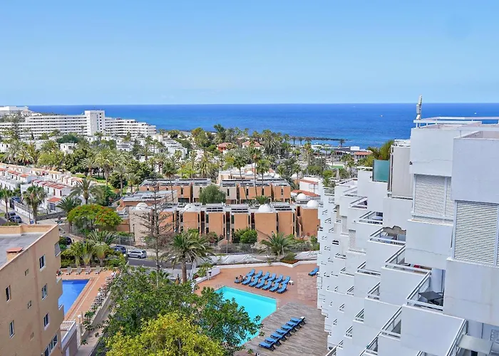 Modern With A Sea View And Pool Access Ponderosa 801 Lägenhet Playa de las Americas (Tenerife)